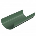 Желоб водосточный 1500 мм ТехноНиколь Оптима 120/80 мм зеленый, 5 шт/упак
