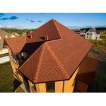 Гибкая черепица ТехноНиколь Shinglas Ранчо Красный 2 м2/упак, упак