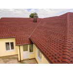 Гибкая черепица ТехноНиколь Shinglas Финская черепица Аккорд Красный 3 м2/упак, упак