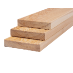 Доска террасная Вельвет лиственница сорт АВ двухсторонняя 24х140х3000 мм, 4 шт/упак