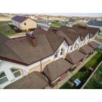 Гибкая черепица ТехноНиколь Shinglas Ранчо Коричневый, 2 м2/упак