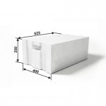 Газобетонный блок ИНСИ-БЛОК стеновой D500 625х400х250 мм (32 шт/под; 2 м3/под), поддон Газобетонный блок ИНСИ-БЛОК стеновой D500 625х400х250 мм (32 шт/под; 2 м3/под), поддон