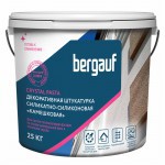 Штукатурка декоративная Bergauf Crystal Pasta силикатно-силиконовая Камешковая, зерно 2,0 мм, 25 кг