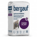 Шпаклевка полимерная Bergauf Finish Plast финишная для стен и потолков 20 кг, шт Шпаклевка полимерная Bergauf Finish Plast финишная для стен и потолков 20 кг, шт