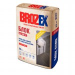 Клеевая смесь Brozex KSB-17 для блоков из ячеистого бетона 25 кг, шт Клеевая смесь Brozex KSB-17 для блоков из ячеистого бетона 25 кг, шт