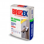 Шпаклевка полимерная Brozex WR-600 КР Финиш финишная, слой 0,1-2 мм, 20 кг, шт Шпаклевка полимерная Brozex WR-600 КР Финиш финишная, слой 0,1-2 мм, 20 кг, шт