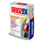 Штукатурка цементная Brozex СРМ-31 Эксперт для наружных и внутренних работ 25 кг, 56 шт/поддон