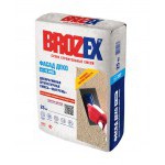 Штукатурка декоративная Brozex Фасад Деко FS-3003 Шагрень, зерно 2,5 мм, белая, 25 кг, 56 шт/поддон