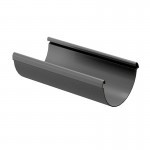 Желоб водосточный 3000 мм Docke Lux 140/100 мм Ral 7004 графит, шт