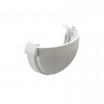 Заглушка желоба Docke Lux 140/100 мм Ral 9003 пломбир, шт Заглушка желоба Docke Lux 140/100 мм Ral 9003 пломбир, шт