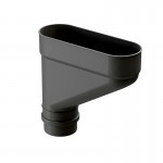 Коллектор Docke Lux 140/100 мм Ral 7004 графит, шт