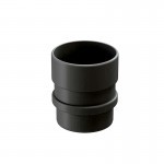 Муфта соединительная Docke Lux 140/100 мм Ral 7004 графит, шт