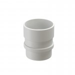 Муфта соединительная Docke Lux 140/100 мм Ral 9003 пломбир, шт