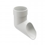 Слив трубы Docke Lux 140/100 мм Ral 9003 пломбир, шт Слив трубы Docke Lux 140/100 мм Ral 9003 пломбир, шт