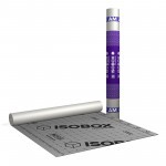 Гидро-ветрозащитная мембрана Isobox AM+ диффузионная с клеевой полосой 75 м2 (95 гр/м2), рул Гидро-ветрозащитная мембрана Isobox AM+ диффузионная с клеевой полосой 75 м2 (95 гр/м2), рул