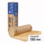 Минеральная вата Isover Скатная Кровля Комфорт 4000х1220х150 мм, 1 шт/упак Минеральная вата Isover Скатная Кровля Комфорт 4000х1220х150 мм, 1 шт/упак