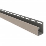 Профиль J ТехноНиколь для фасадных панелей фуга светлая 3 м, 24 шт/упак