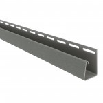 Профиль J ТехноНиколь для фасадных панелей фуга темная 3 м, 24 шт/упак