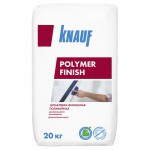 Шпаклевка полимерная Knauf Полимер-Финиш финишная, слой 0,2-4 мм, 20 кг, шт Шпаклевка полимерная Knauf Полимер-Финиш финишная, слой 0,2-4 мм, 20 кг, шт