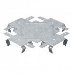 Соединитель одноуровневый КРАБ Knauf для ПП 60х27 мм, 0,9 мм, шт