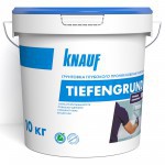 Грунтовка Knauf Тифенгрунд глубокого проникновения укрепляющая 10 кг, шт Грунтовка Knauf Тифенгрунд глубокого проникновения укрепляющая 10 кг, шт