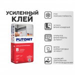 Клей Plitonit B усиленный армирующими волокнами С1Т для плитки и керамогранита 25 кг, шт