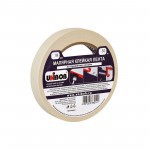 Лента малярная Unibob крепированная бумажная, 19 мм, 50 м, шт Лента малярная Unibob крепированная бумажная, 19 мм, 50 м, шт