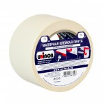 Лента малярная Unibob крепированная бумажная, 72 мм, 50 м, шт Лента малярная Unibob крепированная бумажная, 72 мм, 50 м, шт
