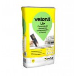 Шпаклевка полимерная Weber.Vetonit LR+ финишная белая 20 кг, шт Шпаклевка полимерная Weber.Vetonit LR+ финишная белая 20 кг, шт