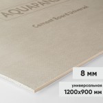 Аквапанель Knauf цементная плита универсальная 1200х900х8 мм, лист Аквапанель Knauf цементная плита универсальная 1200х900х8 мм, лист