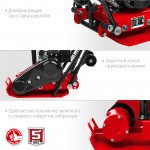 Виброплита бензиновая Зубр Грунт-10, 10 кН, ВПБ-10 Г