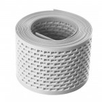 Вентиляционная лента ТехноНиколь ПВХ белая 100 мм 5 м, шт Вентиляционная лента ТехноНиколь ПВХ белая 100 мм 5 м, шт