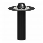 Воронка с обжимным фланцем и листоуловителем 110х600 мм, шт Воронка с обжимным фланцем и листоуловителем 110х600 мм, шт