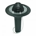 Воронка с обжимным фланцем ТехноНиколь обогреваемая 110х450 мм, шт Воронка с обжимным фланцем ТехноНиколь обогреваемая 110х450 мм, шт