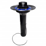 Воронка с прижимным фланцем ТехноНиколь Стандарт обогреваемая 110х590 мм, 2 шт/упак Воронка с прижимным фланцем ТехноНиколь Стандарт обогреваемая 110х590 мм, 2 шт/упак