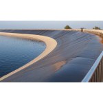 Геомембрана GME-HDPE ПНД 1 мм, 5х50 м (250 м2/рул), рул