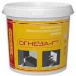 Герметик акриловый огнезащитный терморасширяющийся Огнеза ГТ серый 3 кг, шт