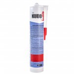 Герметик силиконовый Kudo KSK-100 универсальный прозрачный 280 мл, шт