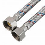 Гибкая подводка для воды 1/2 ВР(г) х 1/2 ВР(г) 60 см, шт Гибкая подводка для воды 1/2 ВР(г) х 1/2 ВР(г) 60 см, шт