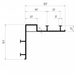 Гидрошпонка Технониколь Фундамент ДШУ-4-50, 25 пог.м/бухта