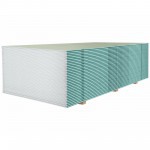 Гипсокартон влагостойкий Knauf ГКЛВ 1500х600х12,5 мм, лист