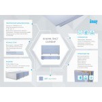 Гипсокартон ударопрочный звукоизоляционный влаго-огнестойкий Knauf Сапфир 2500х1200х12,5 мм, лист