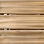 Доска террасная Вельвет хвойные породы сорт АВ Р 35х140х3000 мм, 3 шт/упак