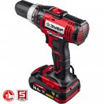 Дрель-шуруповерт Зубр 14.4 В, 2 АКБ, 2 Ач, в кейсе ДШЛ-145-22