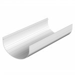 Желоб водосточный 3000 мм ТехноНиколь Оптима 120/80 мм Ral 9003 белый, шт