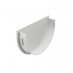 Заглушка воронки Docke Premium 120/86 мм Ral 9003 пломбир, шт