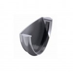 Заглушка желоба ТехноНиколь/Verat 125/82 мм Ral 7024 серый, шт