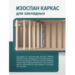 Пароизоляционная пленка Изоспан Каркас многослойная 13,3 м2, рул