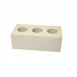 Кирпич силикатный лицевой SiMat полуторный пустотелый 1,4НФ М175-200 неокрашенный (288 шт/пал), паллет Кирпич силикатный лицевой SiMat полуторный пустотелый 1,4НФ М175-200 неокрашенный (288 шт/пал), паллет