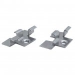 Клипса для террасной доски монтажная металлическая 7/8, 50 шт/упак